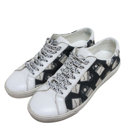 Saint Laurent Paris Canvas Sneakers Size 39 1/2 Equivalent to 25.0cm (9.84in)
