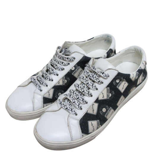 Saint Laurent Paris Canvas Sneakers Size 39 1/2 Equivalent to 25.0cm (9.84in)