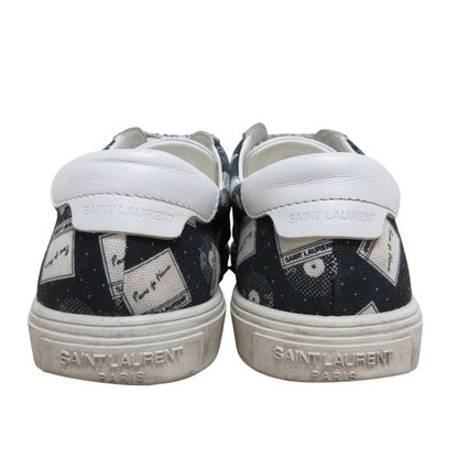 Saint Laurent Paris Canvas Sneakers Size 39 1/2 Equivalent to 25.0cm (9.84in)