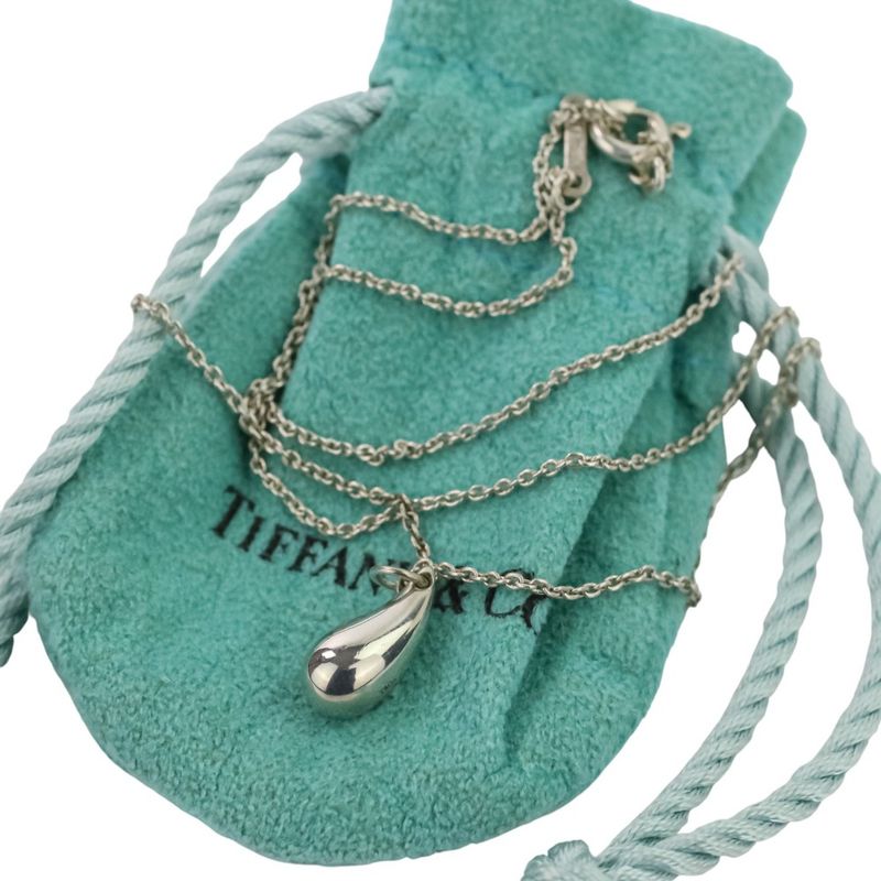 Tiffany & Co Tiffany & Co Elsa Peretti Sv925 Teardrop Pendant Necklace Silver
