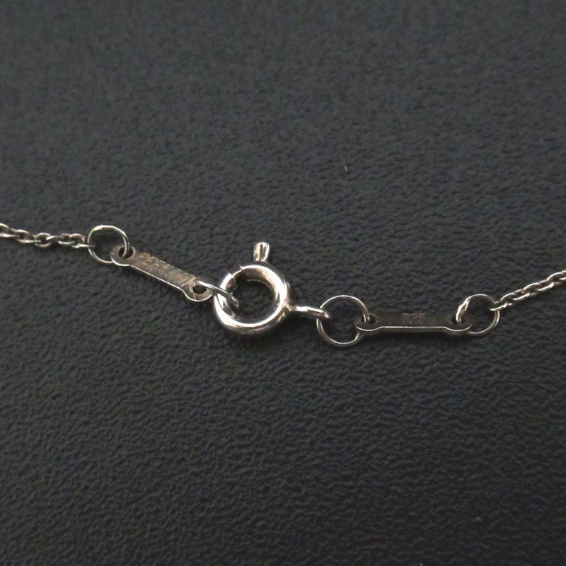 Tiffany & Co Tiffany & Co Elsa Peretti Open Heart Necklace Sv925 Silver Ladies