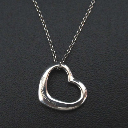 Tiffany & Co Tiffany & Co Elsa Peretti Open Heart Necklace Sv925 Silver Ladies