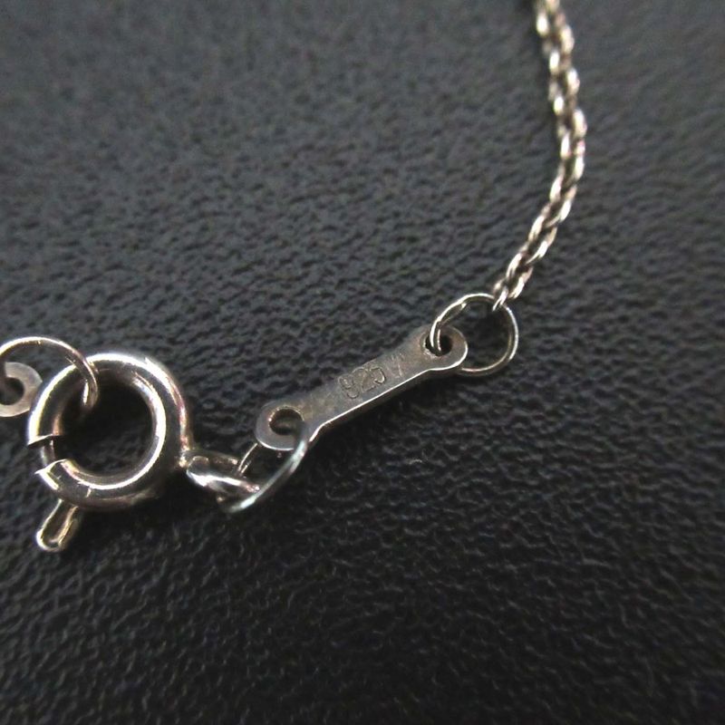 Tiffany & Co Tiffany & Co Elsa Peretti Open Heart Necklace Sv925 Silver Ladies