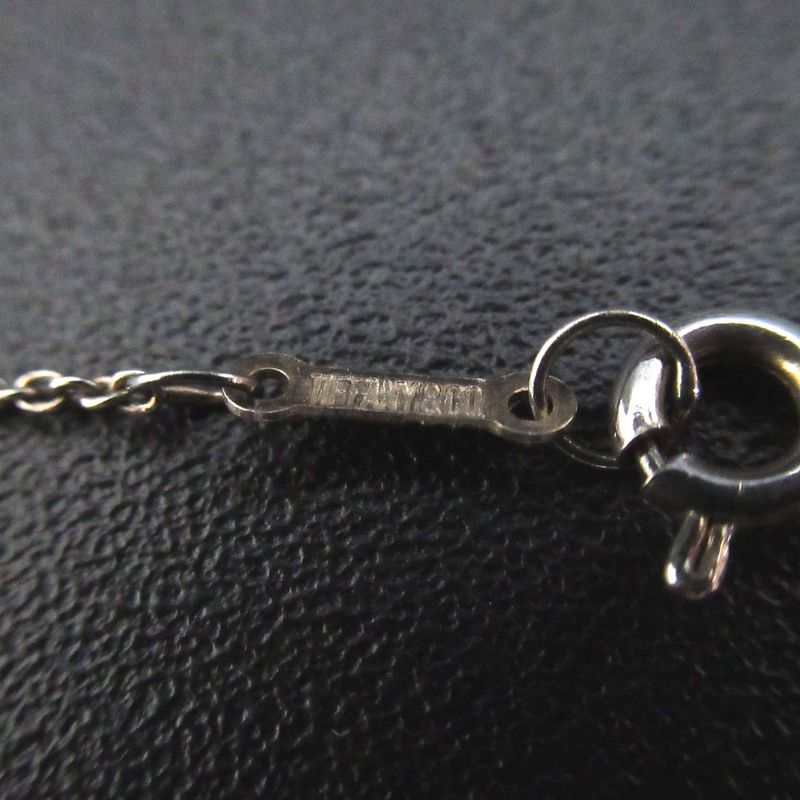 Tiffany & Co Tiffany & Co Elsa Peretti Open Heart Necklace Sv925 Silver Ladies