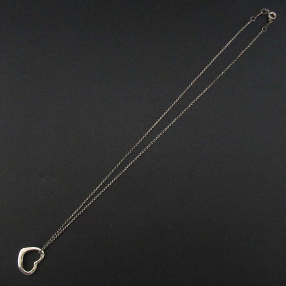 Tiffany & Co Tiffany & Co Elsa Peretti Open Heart Necklace Sv925 Silver Ladies