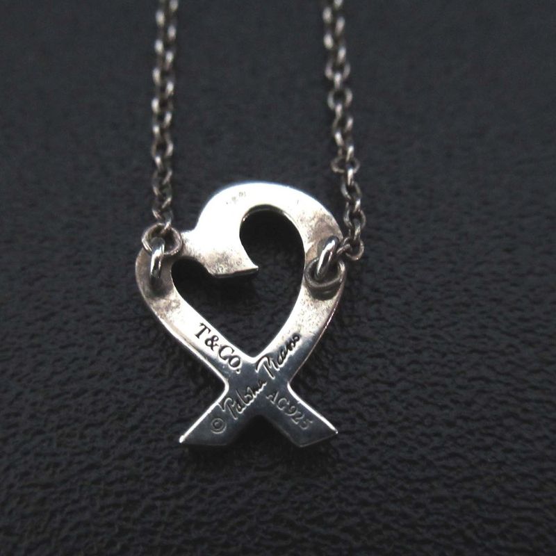 Tiffany & Co Tiffany & Co Paloma Picasso Loving Heart Necklace Sv925 Silver