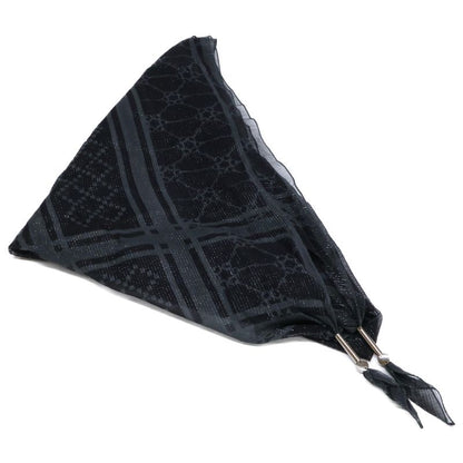 Gucci Shawl With Horsebit Pattern Lame Charm