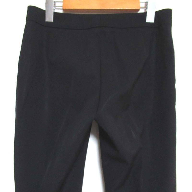 Gucci Tom Ford Period Belted Flared Slacks Pants 121956 Size 40 Black Women's