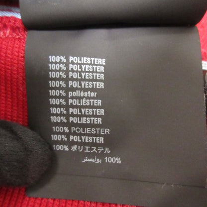 Prada Hem Zip Knit Pants Size 46 Red Women's Used