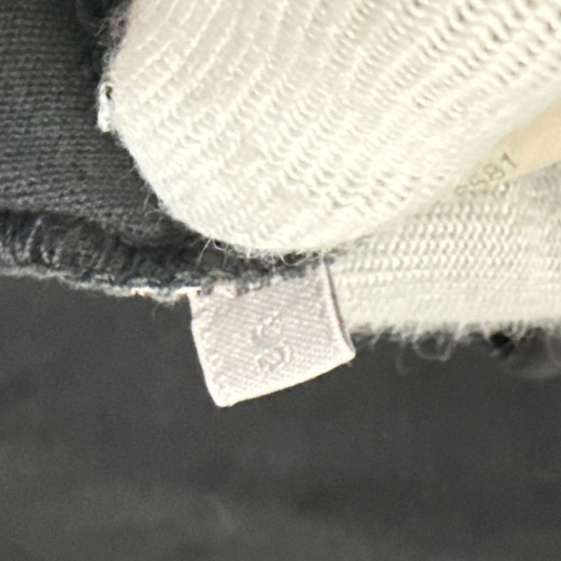 Good Prada Sport Short Length Cardigan Size S Charcoal Gray Women Used