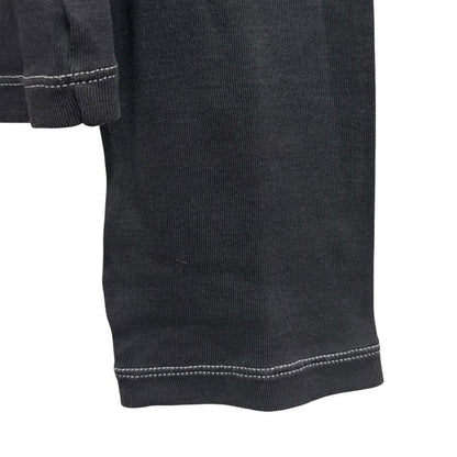 Good Prada Sport Short Length Cardigan Size S Charcoal Gray Women Used