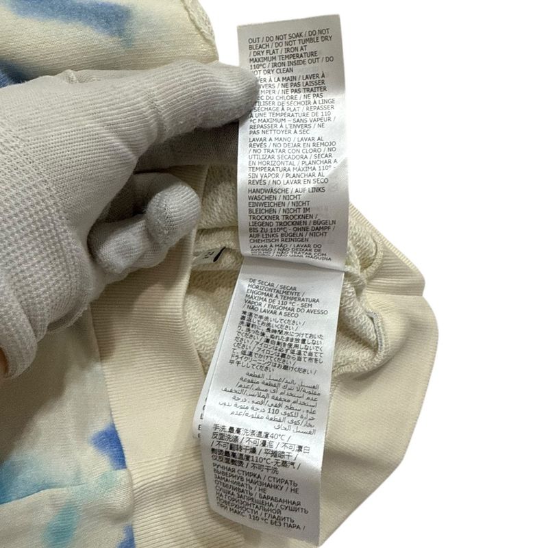 Unused Gucci Yuko Higuchi Tie-Dye Pattern Short Sleeve Hoodie Pullover Hoodie