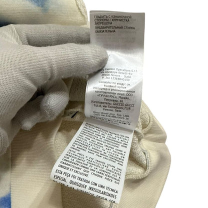 Unused Gucci Yuko Higuchi Tie-Dye Pattern Short Sleeve Hoodie Pullover Hoodie