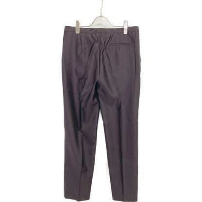 Prada P2062 Bordeaux Satin Slacks Pants 40