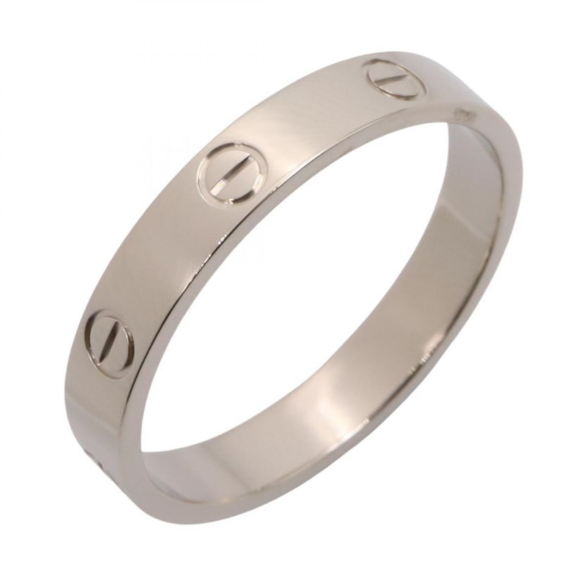 Cartier Ring - Love Ring B4084764 18k White Gold (white Gold) Love Ring Unisex