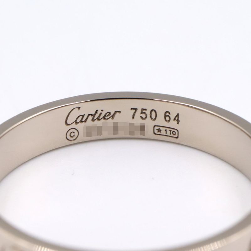 Cartier Ring - Love Ring B4084764 18k White Gold (white Gold) Love Ring Unisex