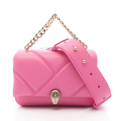 Bvlgari Bvlgari Handbag Serpenti Cabochon Pink Leather Serpenti Cabochon 2way