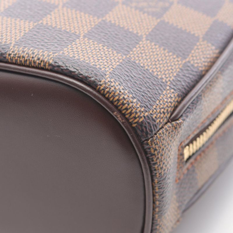 Louis Vuitton Handbag Sarria Mini Damier Ebene N51286 PVC Coated Canvas Leather