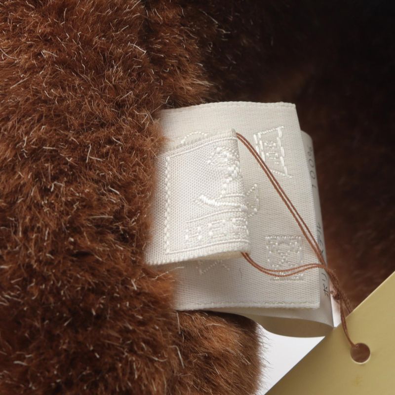 Hermes Elmy PM Plush H400055m 00 Natural Suede Elmy PM Natural Ladies Used a