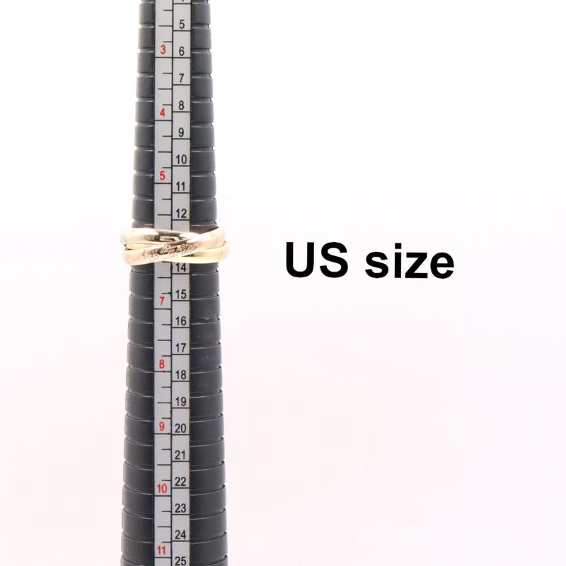 Cartier Ring - Trinity Ring 40078983 18k (yellow Gold) 18k White Gold (white