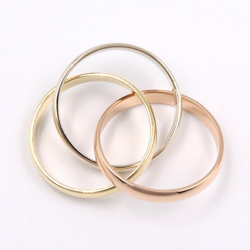 Cartier Ring - Trinity Ring 40078983 18k (yellow Gold) 18k White Gold (white
