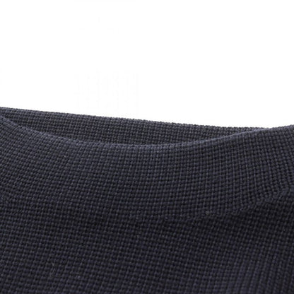 Louis Vuitton Dress Navy Beige Wool Knit Dress Women's Used a