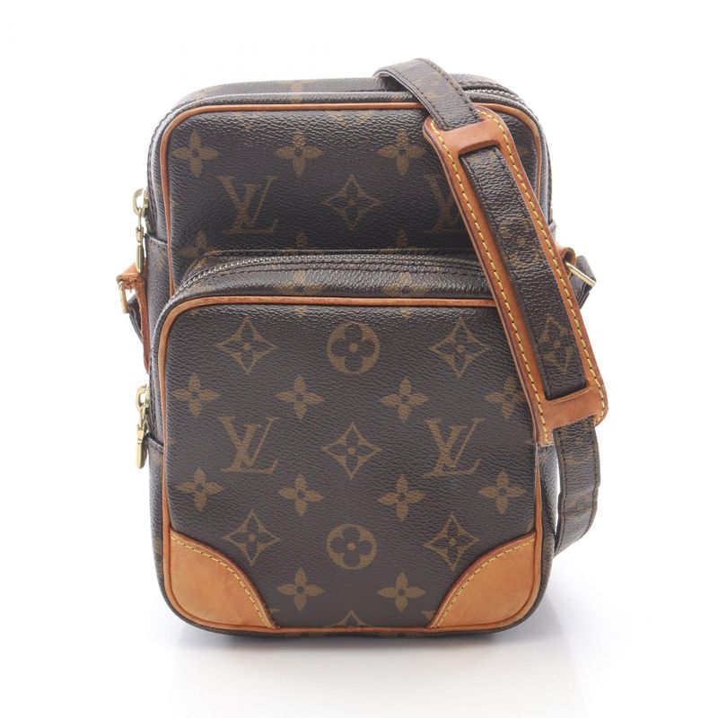 Louis Vuitton Shoulder Bag Amazon Monogram M45236 PVC Coated Canvas Leather