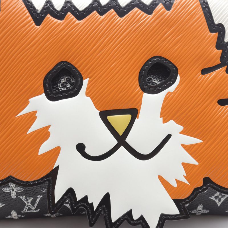 Louis Vuitton Shoulder Bag Cat Glam Epi M52935 Leather PVC Coated Canvas Cat