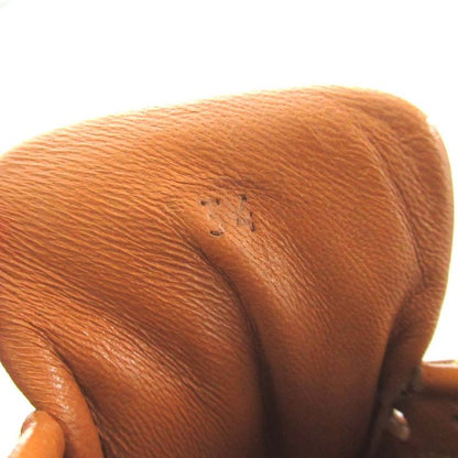 Hermes Leather Quick Sneakers Size 34 21cm (8.27in) Equivalent Brown Women's