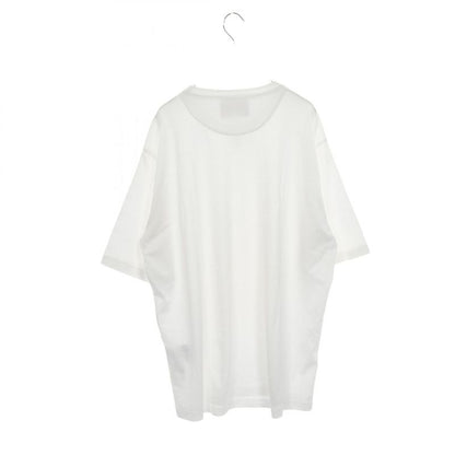 Prada Cut and Sewn Triangle Logo Ujn861 Cotton T-Shirt Men's Used B