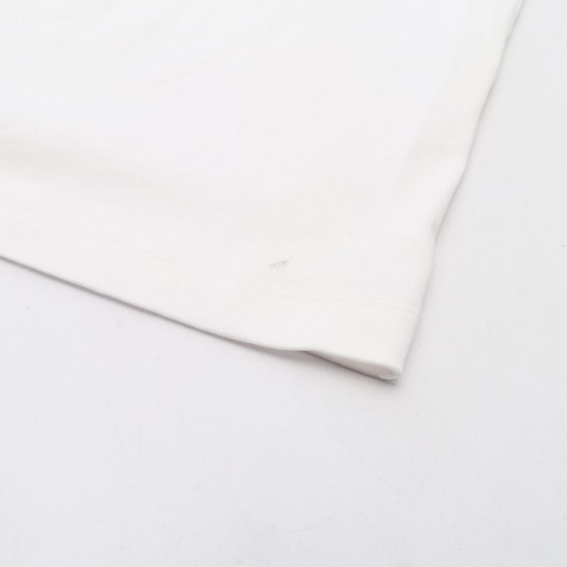 Prada Cut and Sewn Triangle Logo Ujn861 Cotton T-Shirt Men's Used B