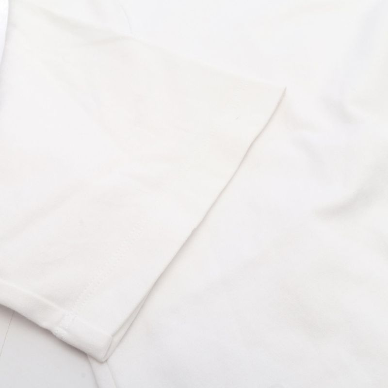 Prada Cut and Sewn Triangle Logo Ujn861 Cotton T-Shirt Men's Used B