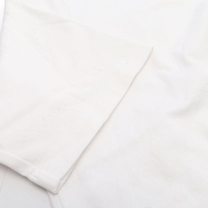 Prada Cut and Sewn Triangle Logo Ujn861 Cotton T-Shirt Men's Used B