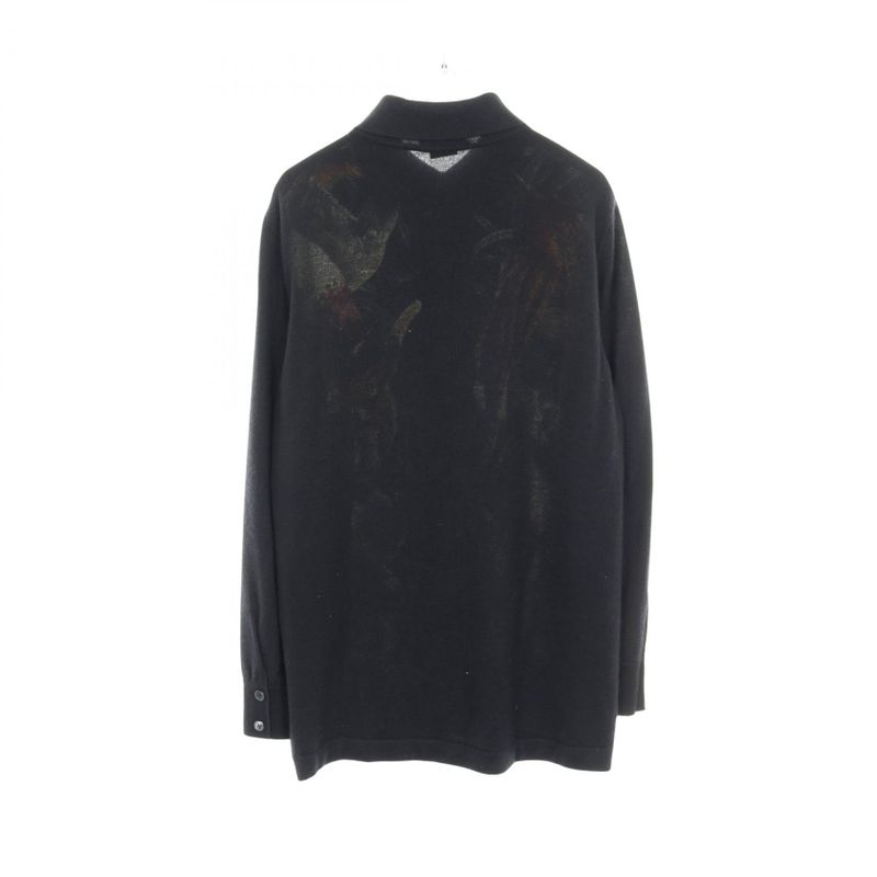 Hermes Cardigan Silk Cashmere Cardigan Women Used B