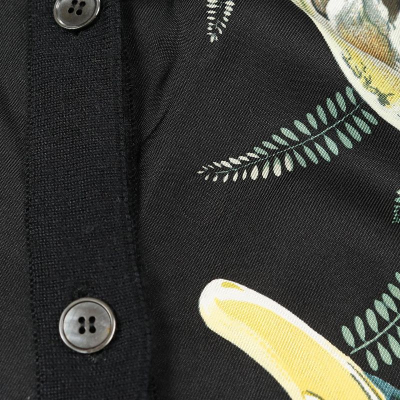 Hermes Cardigan Silk Cashmere Cardigan Women Used B