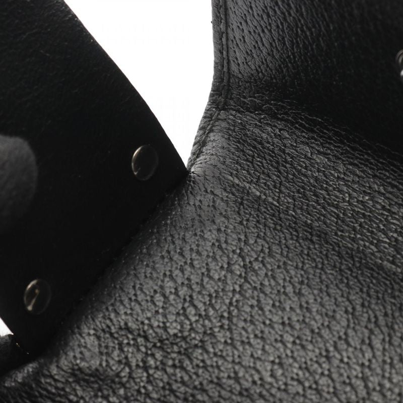 Gucci Key Case GG Canvas 127048 Black Canvas Leather 6-Rib Key Case Ladies Used