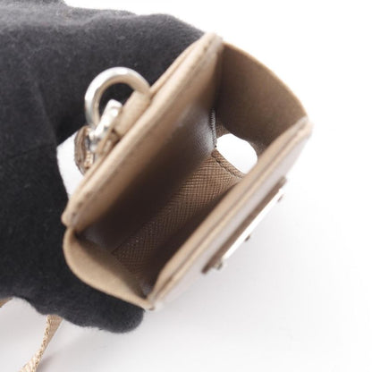 Prada Cell Phone and Smartphone Accessories Saffiano Triang 1zt019 Beige