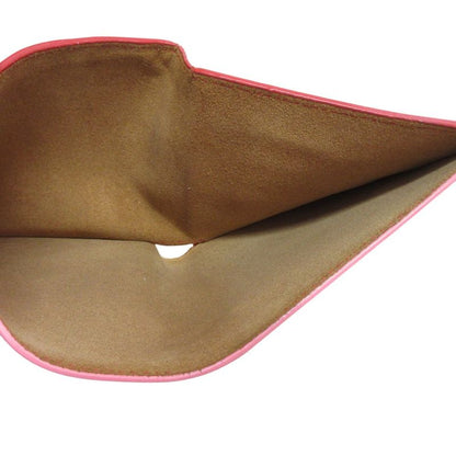 Good Bottega Veneta Nappa Leather Compact Wallet Bifold Wallet Pink Ladies Used