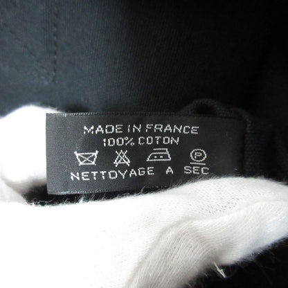 Good Hermes Fourre Tout Cabas Canvas Tote Bag Black Women's Used