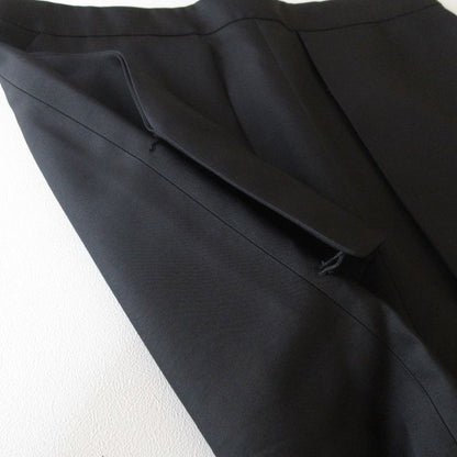 Celine Phoebe Period Wool And Silk Knee Length Skirt 40 Black Women Used