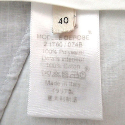 Celine Phoebe Period Center Press Slacks Pants Size 40 Blue Ladies Used