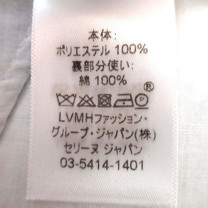 Celine Phoebe Period Center Press Slacks Pants Size 40 Blue Ladies Used