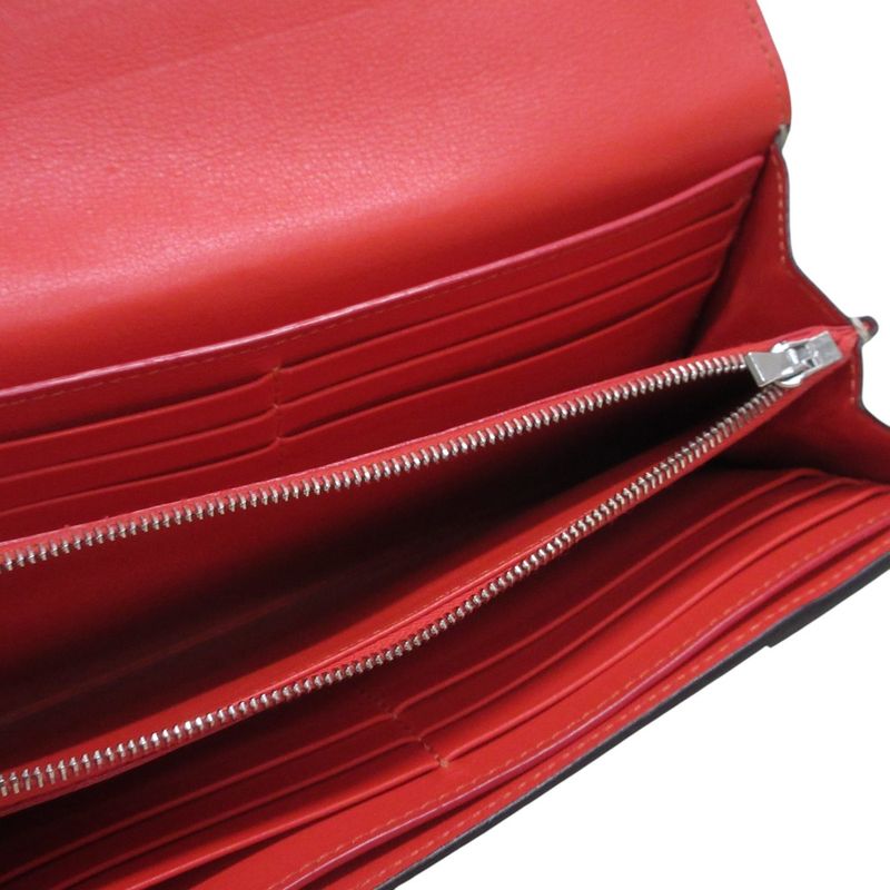 Celine Phoebe Period Large Flap Multi Function Leather Long Wallet Long Wallet