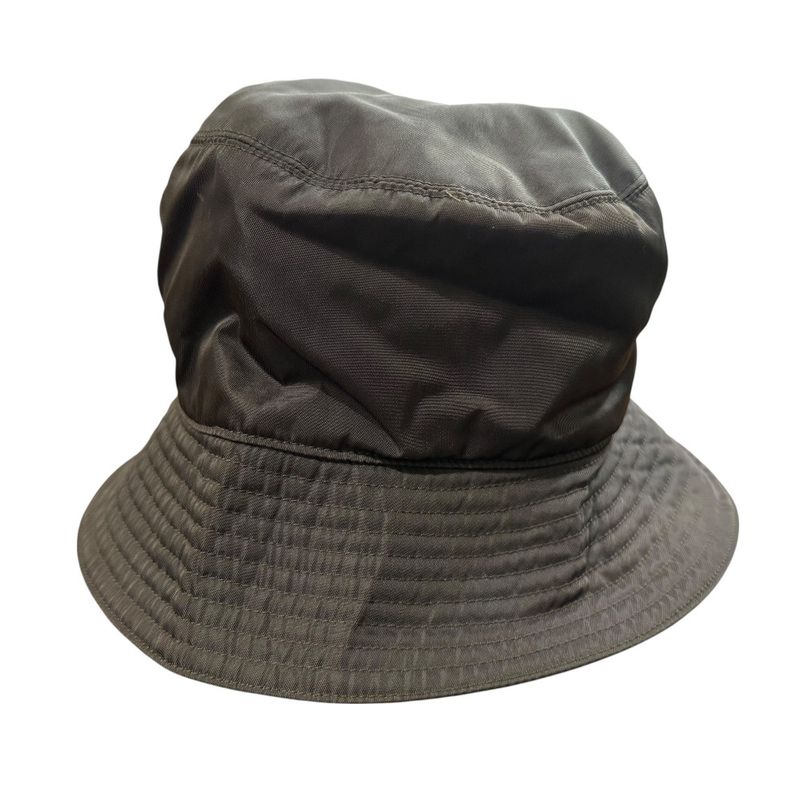 Prada Nylon Bucket Hat M Khaki Ladies Secondhand Used