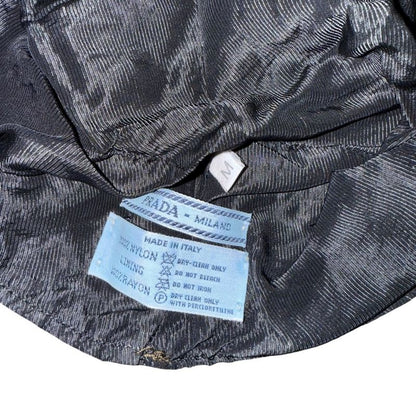 Prada Nylon Bucket Hat M Khaki Ladies Secondhand Used