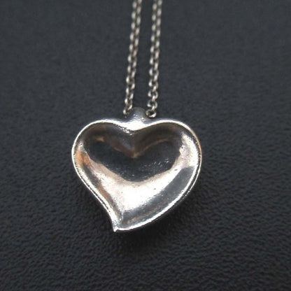 Tiffany & Co Tiffany & Co 925sv Full Heart Necklace Silver Ladies Secondhand
