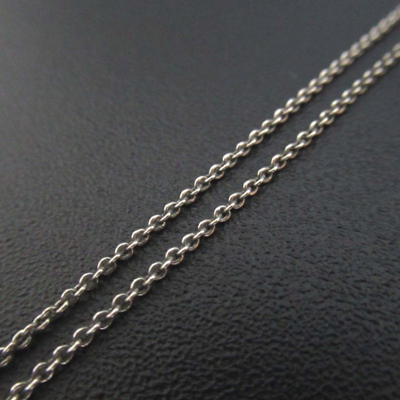 Tiffany & Co Tiffany & Co 925sv Full Heart Necklace Silver Ladies Secondhand