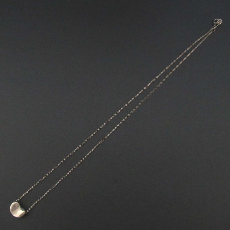 Tiffany & Co Tiffany & Co 925sv Elsa Peretti Bean Necklace Silver Ladies Used