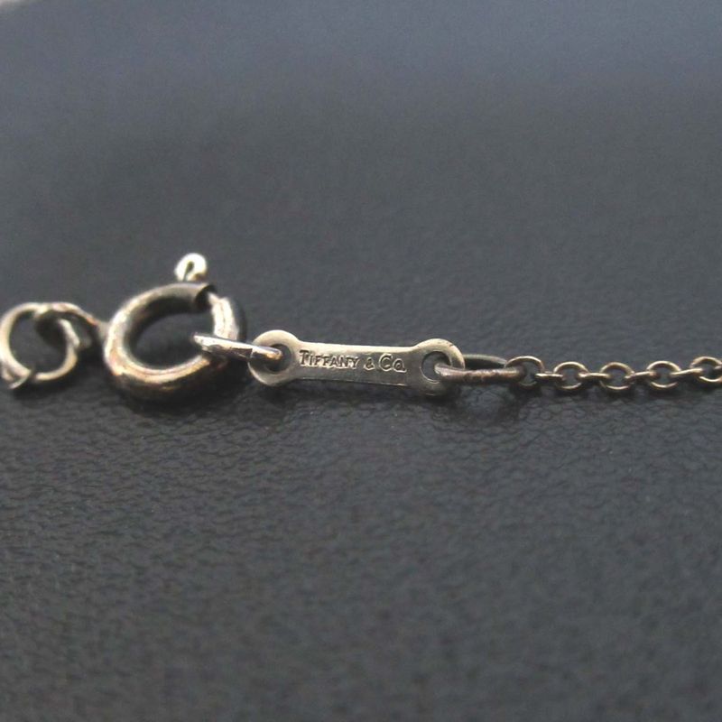 Tiffany & Co Tiffany & Co 925sv Elsa Peretti Bean Necklace Silver Ladies Used