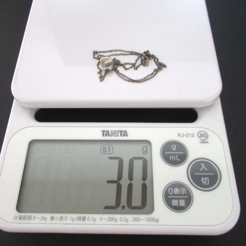 Tiffany & Co Tiffany & Co 925sv Elsa Peretti Bean Necklace Silver Ladies Used